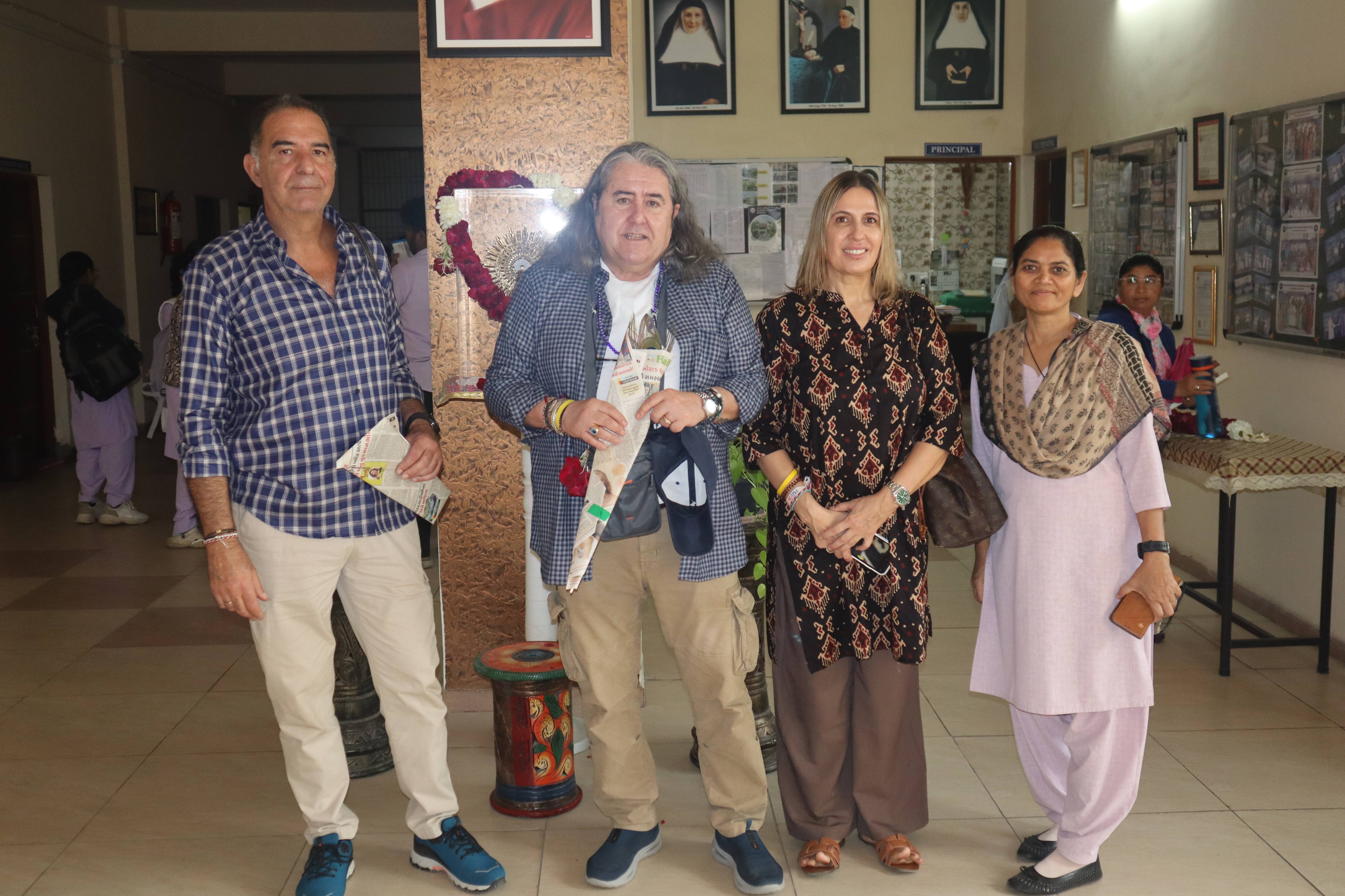 Glimpses Of International Visitors
