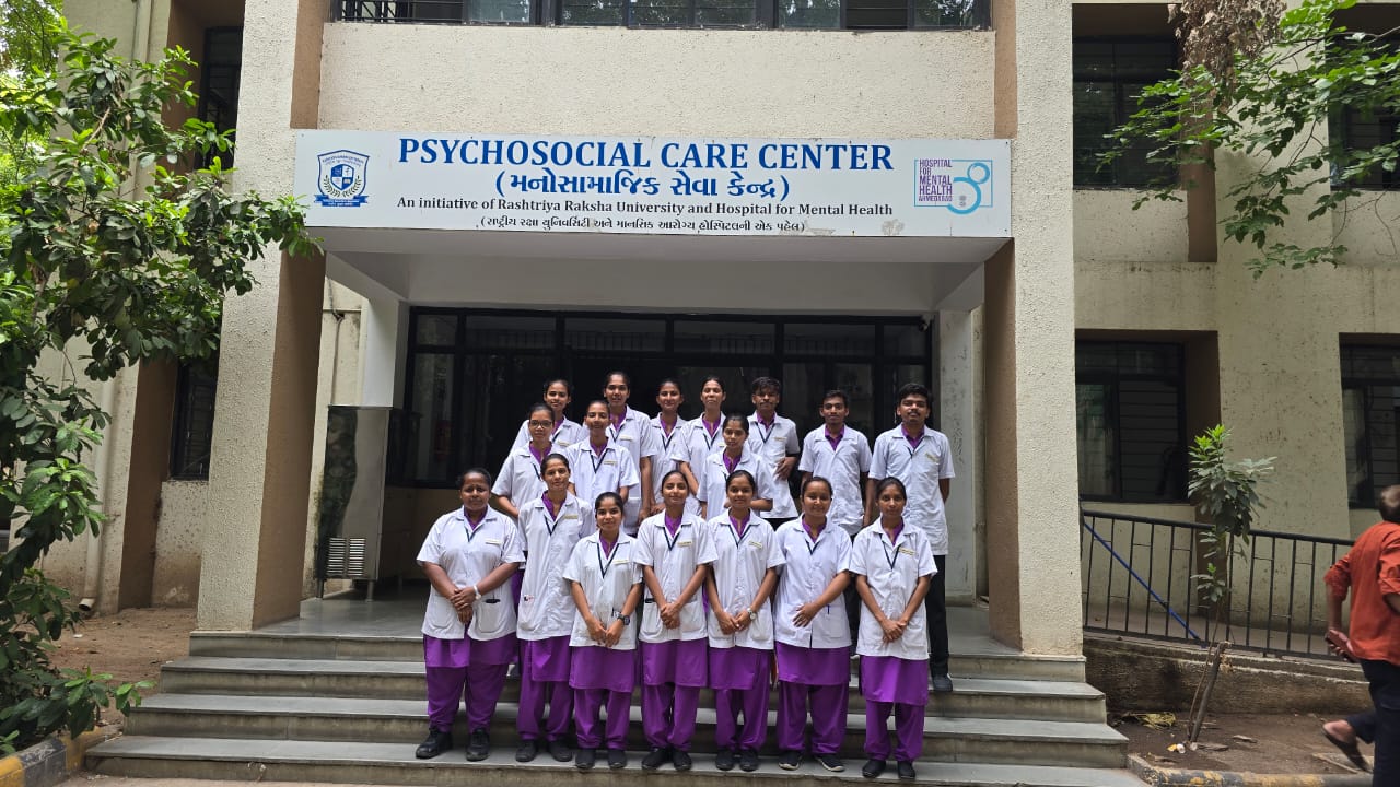 Counselling Centre Visit - Mental Hospital, A'bad - B.sc. 3rd Year