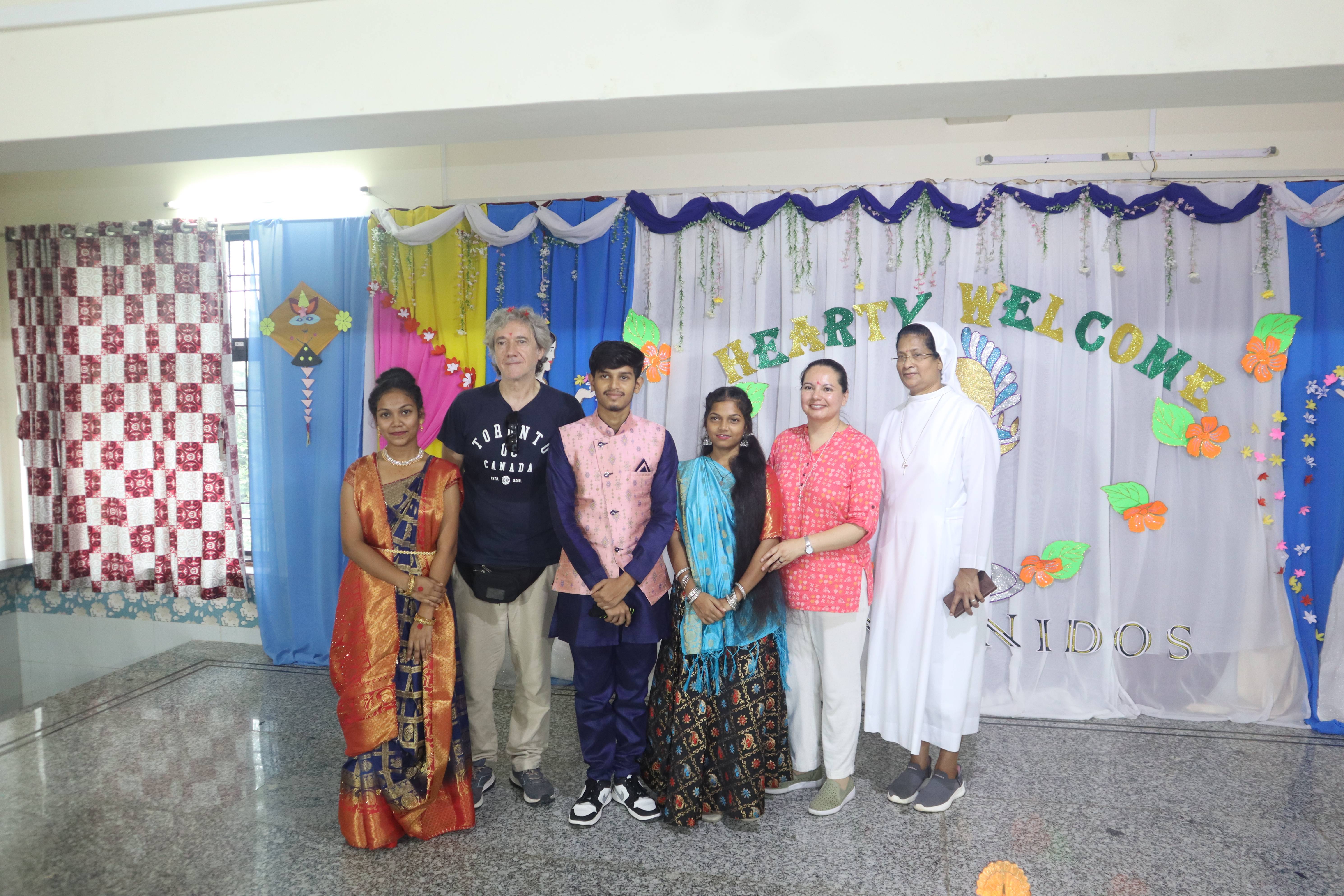 Glimpses Of International Visitors