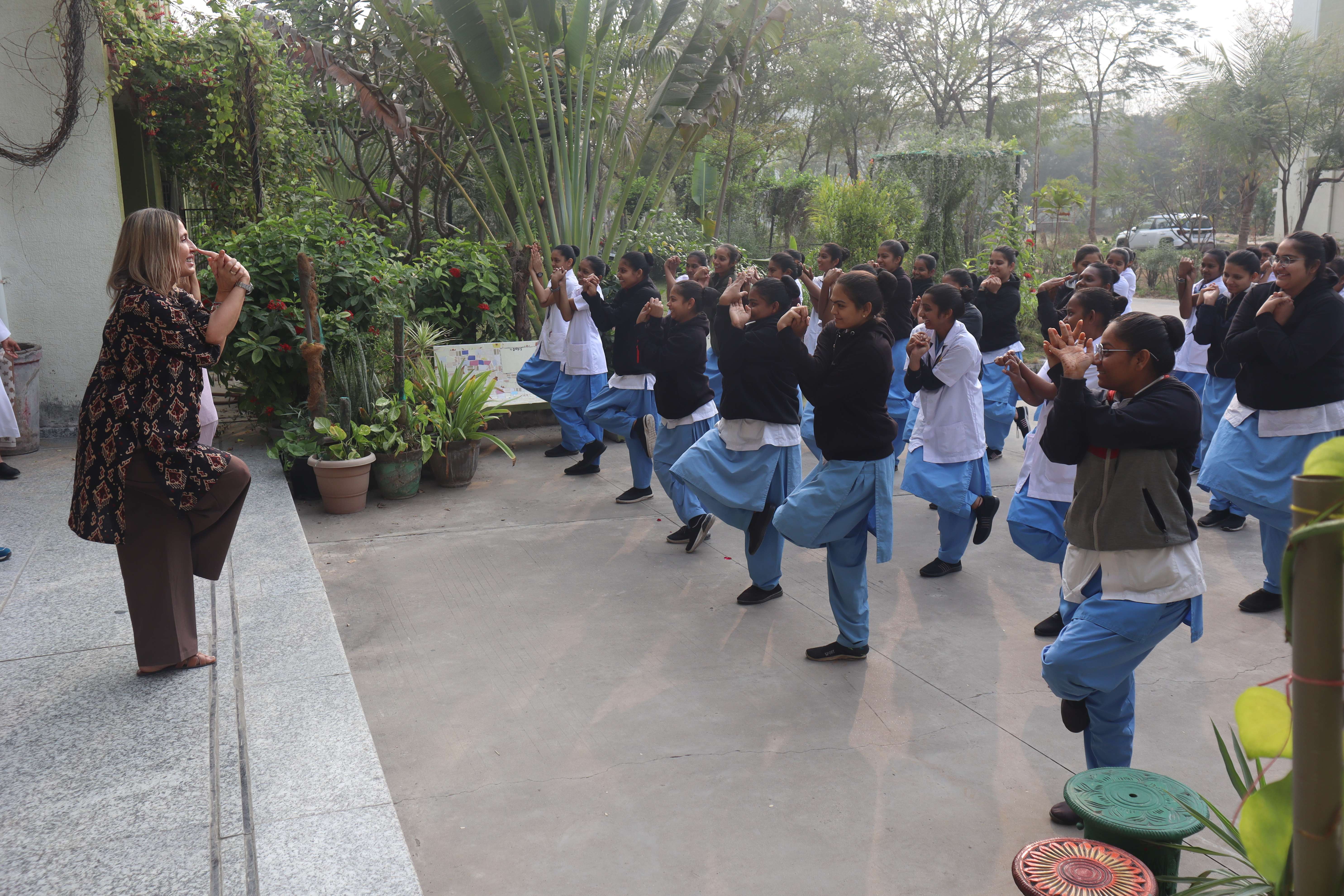 Glimpses Of International Visitors