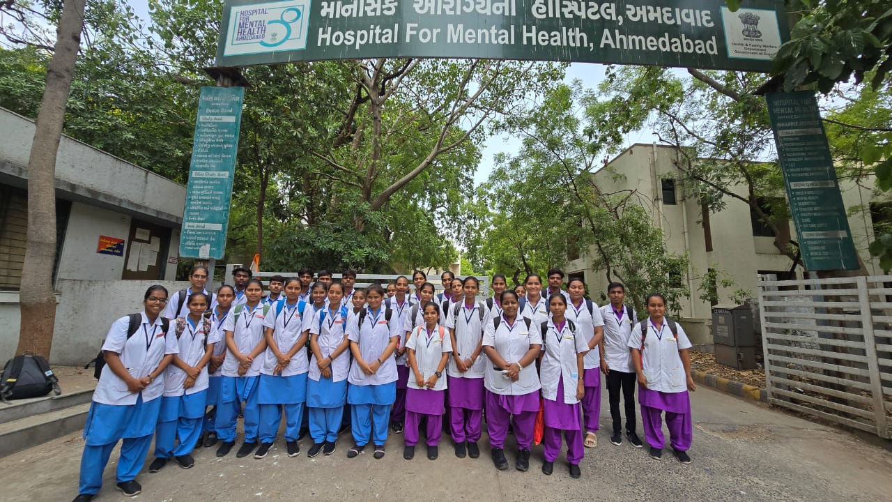 Mental Hospital - A'bad - Gnm - Ii, B. Sc. Nursing 3rd Year