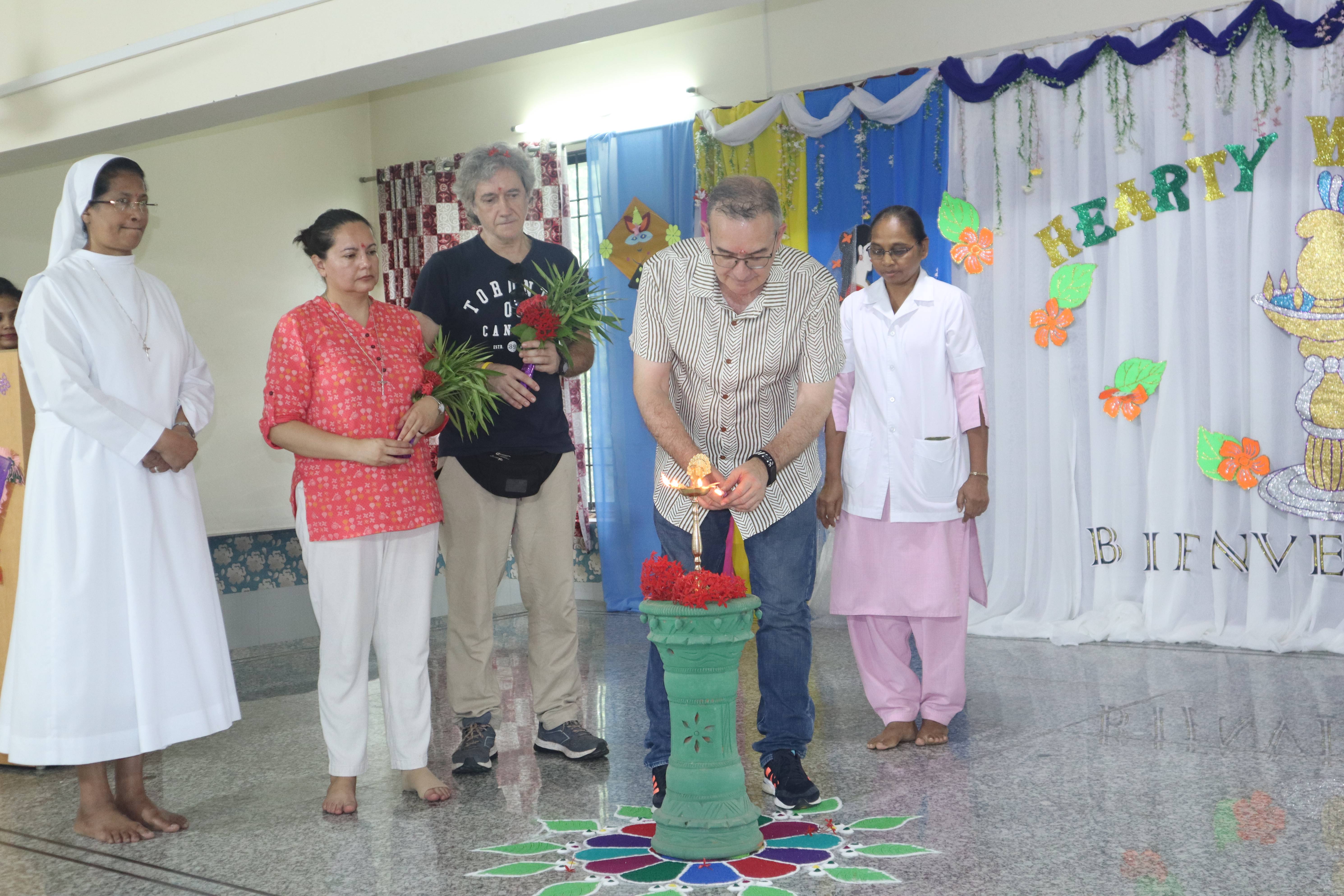 Glimpses Of International Visitors
